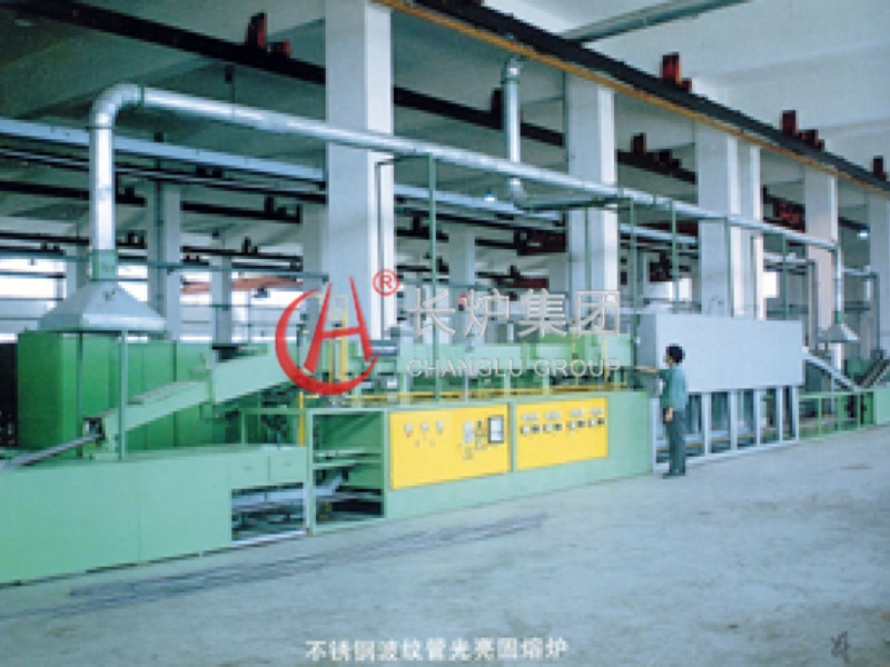 光亮實心不銹鋼波紋管熔爐